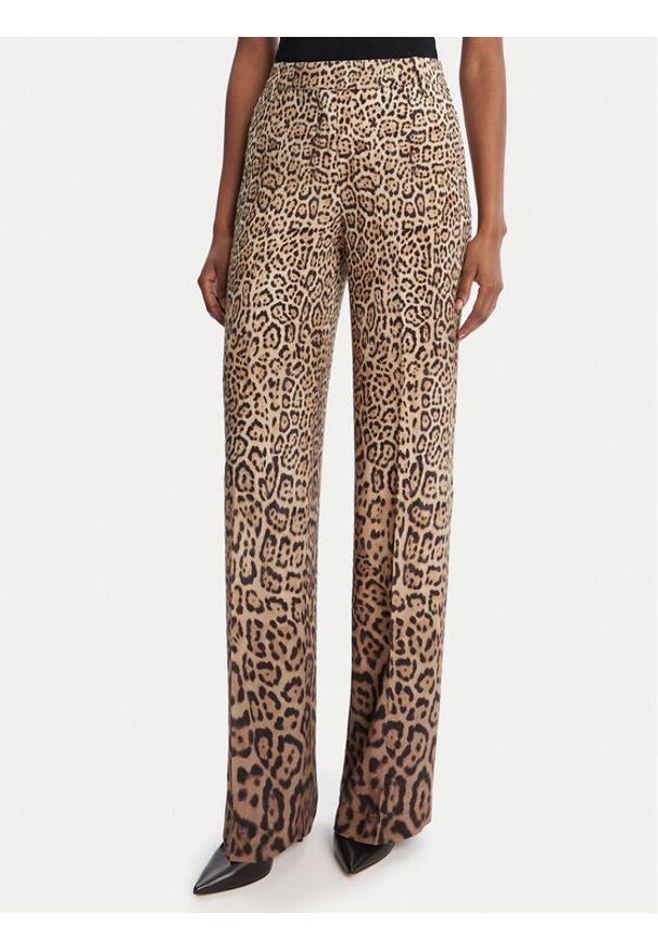 Marciano Guess Spodnie materiałowe 5YGB08 7342A Beżowy Regular Fit. Kolor: beżowy. Materiał: wiskoza