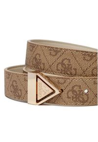 Guess Pasek Damski BW9142 P4330 Beżowy. Kolor: beżowy. Materiał: skóra #3