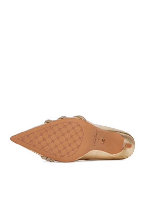 Nine West Szpilki CEO-MARIAM-01 Złoty. Kolor: złoty. Materiał: materiał, syntetyk. Obcas: na szpilce
