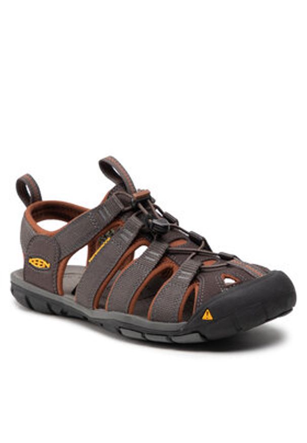keen - Keen Sandały Clearwater 1014456 Szary. Kolor: szary. Materiał: materiał