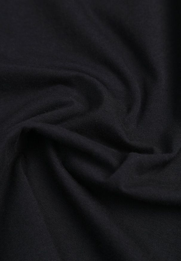 Renee - Czarny Casualowy Bawełniany T-shirt Ilanira. Okazja: na co dzień. Kolor: czarny. Materiał: bawełna. Styl: casual