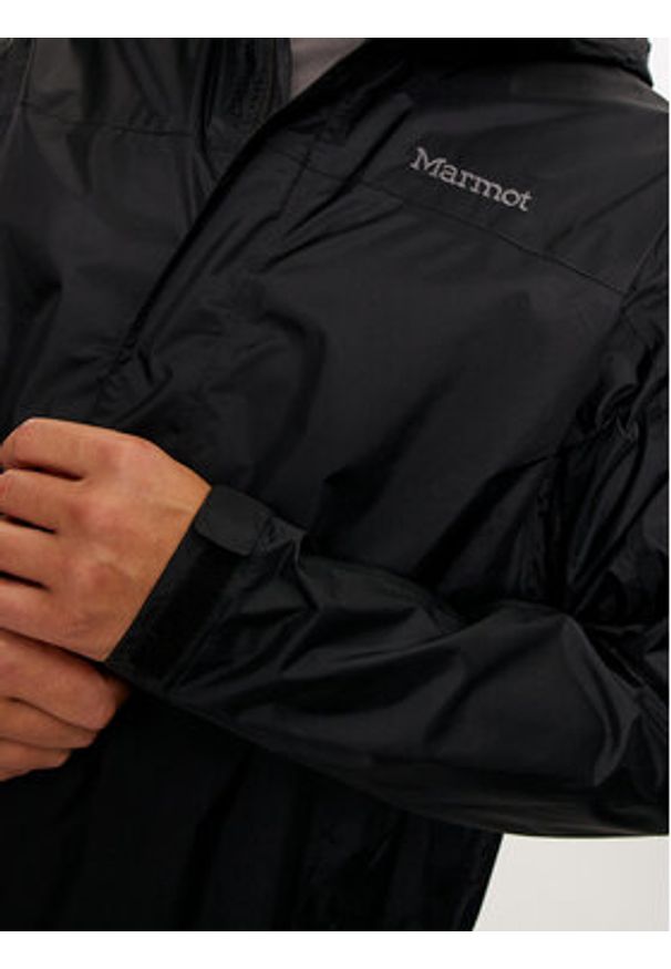 Marmot Kurtka przeciwdeszczowa PreCip Eco M15881 Czarny Regular Fit. Kolor: czarny. Materiał: syntetyk