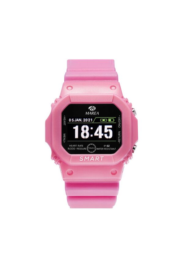 Marea Smartwatch B60002/5 Różowy. Rodzaj zegarka: smartwatch. Kolor: różowy