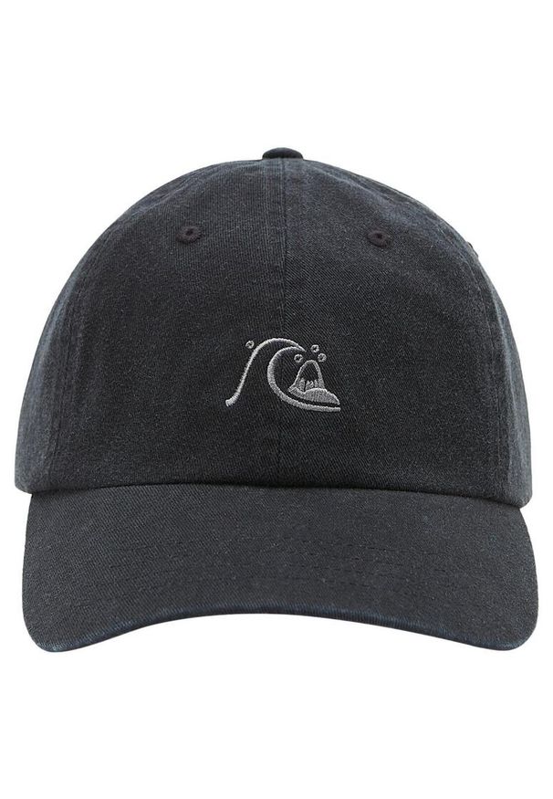 Quiksilver - Czapka dla Mężczyzn RAD SPLATTER Czarny. Kolor: brązowy, zielony, wielokolorowy. Materiał: bawełna. Wzór: haft, ze splotem