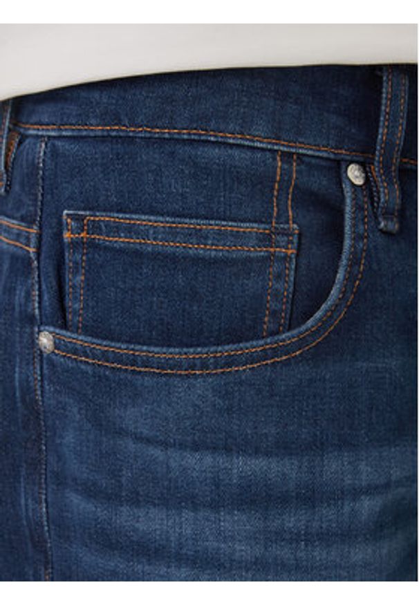 Guess Jeansy M6GA31 D1089 Niebieski Straight Leg. Kolor: niebieski