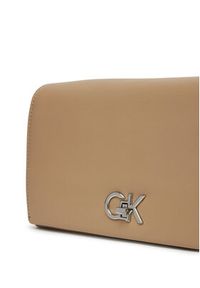 Calvin Klein Torebka Ck Mini Chain Bag K60K612806 Beżowy. Kolor: beżowy. Materiał: skórzane #4