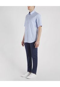 PAUL & SHARK - Koszula z krótkim rękawem w kratę. Kolor: biały. Materiał: bawełna. Długość rękawa: krótki rękaw. Długość: krótkie. Wzór: kratka. Styl: wakacyjny, elegancki #2