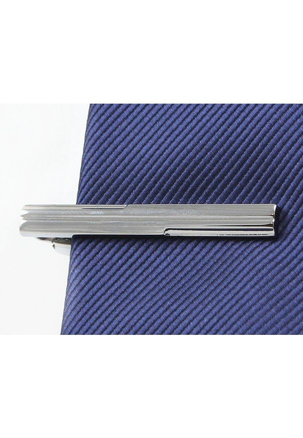 Alties - Elegancka Spinka do Krawata (5cm) - ALTIES - Srebrna. Kolor: srebrny