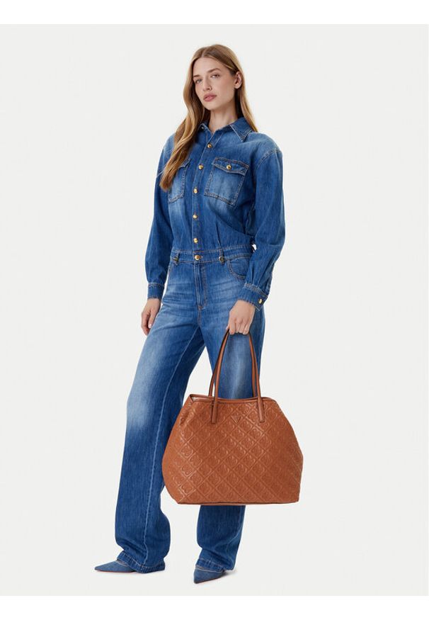 Guess Torebka Adelasia HWQL96 58240 Brązowy. Kolor: brązowy. Materiał: skórzane
