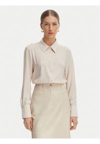 Rinascimento Koszula CFC0127447003 Beżowy Regular Fit. Kolor: beżowy. Materiał: syntetyk #1