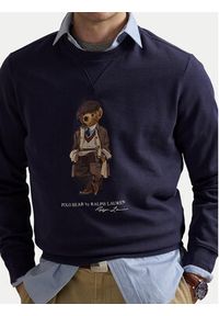 Polo Ralph Lauren Bluza 710980305001 Granatowy Regular Fit. Typ kołnierza: polo. Kolor: niebieski. Materiał: bawełna #2