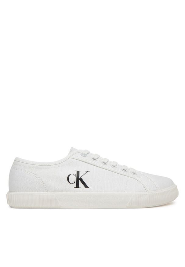 Tenisówki Calvin Klein Jeans. Kolor: biały