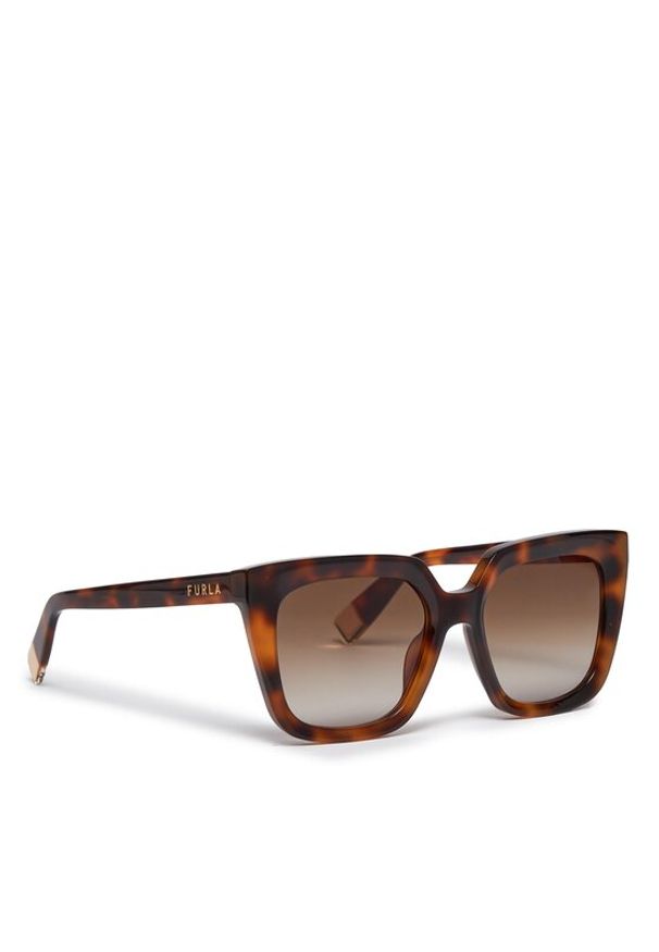 Furla Okulary przeciwsłoneczne Sunglasses Sfu776 WD00097-A.0116-AN000-4401 Brązowy. Kolor: brązowy