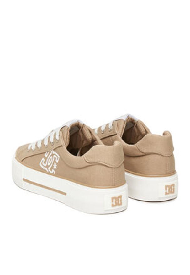 DC Tenisówki CEO-SS25-3C098 Beżowy. Kolor: beżowy. Materiał: materiał