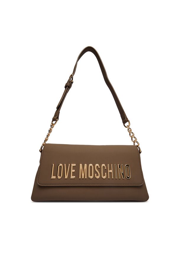 Love Moschino - Torebka LOVE MOSCHINO. Kolor: brązowy
