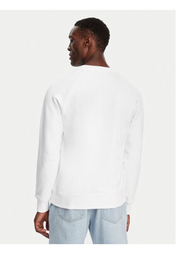 Balmain Bluza DH1JQ005BB65 Biały Regular Fit. Kolor: biały. Materiał: bawełna
