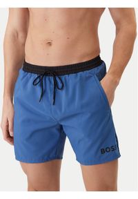 BOSS Szorty kąpielowe Starfish 50514429 Niebieski Regular Fit. Kolor: niebieski. Materiał: syntetyk #1