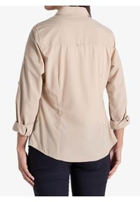 CRAGHOPPERS - Koszula podróżnicza damska Craghoppers Kiwi II LS Shirt. Kolor: beżowy
