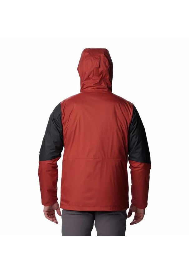 columbia - Kurtka Turystyczna Zimowa Męska Columbia Wallowa Park Interchange Jacket 3w1. Kolor: czerwony. Materiał: puch. Sezon: zima. Sport: turystyka piesza