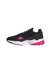 Adidas - Buty do chodzenia damskie, adidas Originals Falcon W. Kolor: wielokolorowy, różowy, czarny. Sport: turystyka piesza