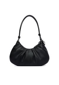 Calvin Klein Torebka Engraved Hw LV04F3554G Czarny. Kolor: czarny. Materiał: skórzane #5