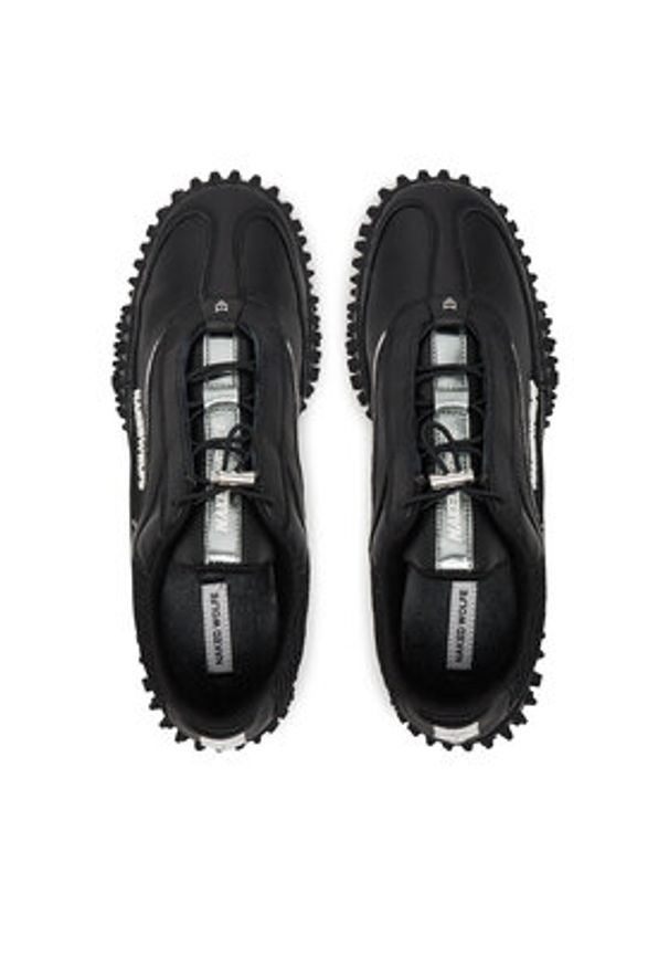 Naked Wolfe Sneakersy Inferior Island Czarny. Kolor: czarny. Materiał: skóra