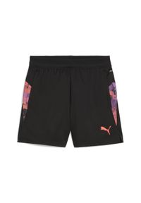 Puma - Młodzieżowe szorty piłkarskie IndividualCUP PUMA Black. Kolor: czarny. Sport: piłka nożna