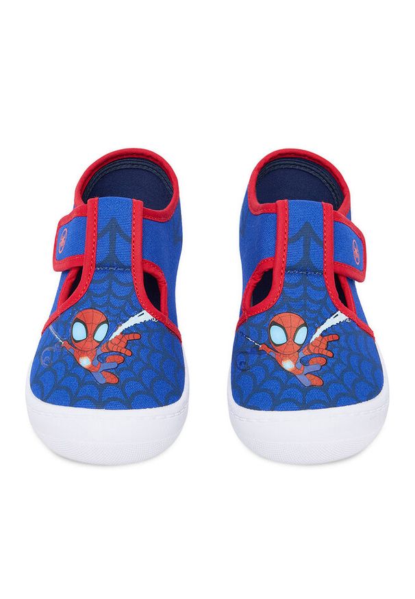 Kapcie Spidey. Kolor: niebieski