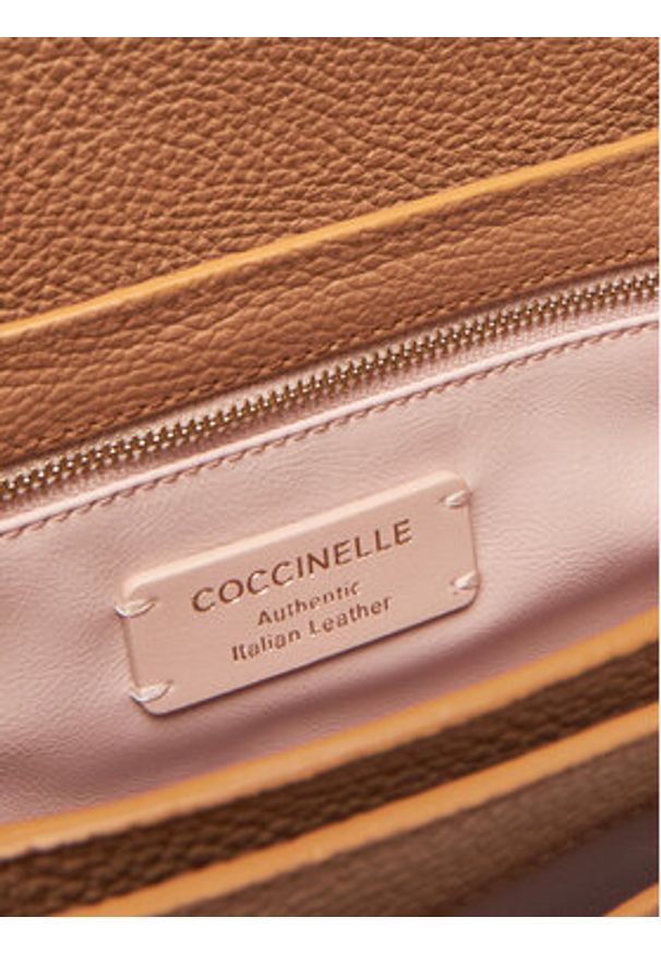 Coccinelle Torebka E1 SSL 15 01 01 Brązowy. Kolor: brązowy. Materiał: skórzane