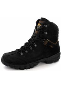 Buty zimowe damskie MEINDL Gastein Lady GTX, z membraną Gore-Tex. Kolor: brązowy, wielokolorowy, niebieski. Sezon: zima