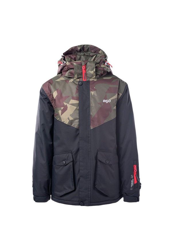 BEJO - Kurtka Narciarska Yuki Dla Dzieci. Kolor: wielokolorowy, czarny. Sezon: zima. Sport: narciarstwo