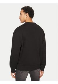 Calvin Klein Jeans Bluza Bristle Monologo J30J327105 Czarny Regular Fit. Kolor: czarny. Materiał: bawełna #4