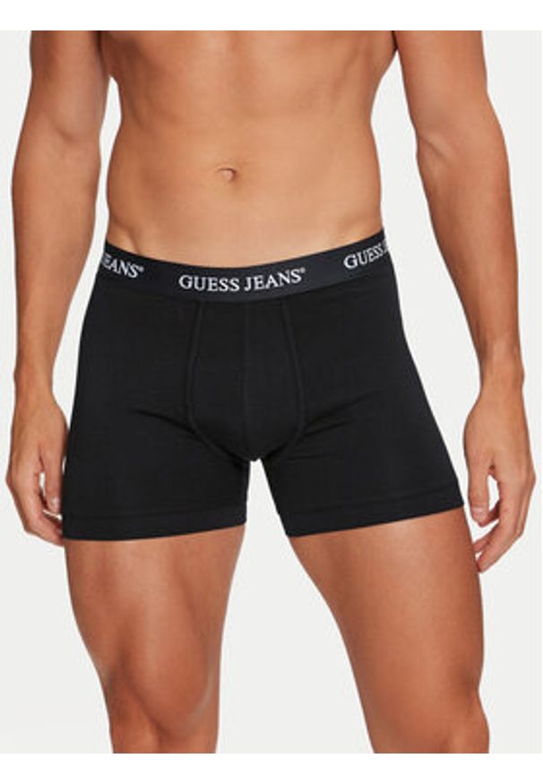 Guess Jeans Komplet bokserek M4BZ45 K6YW1 Czarny. Kolor: czarny. Materiał: bawełna
