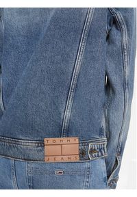 Tommy Jeans Kurtka jeansowa DW0DW16994 Niebieski Regular Fit. Kolor: niebieski. Materiał: bawełna