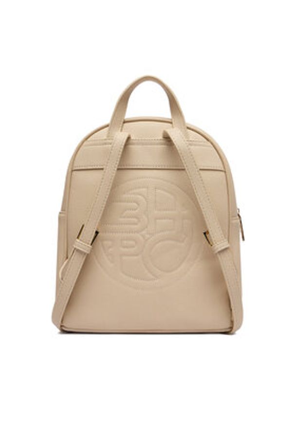 Beverly Hills Polo Club Plecak CEO-BHPC-L-012-09 Beżowy. Kolor: beżowy. Materiał: materiał