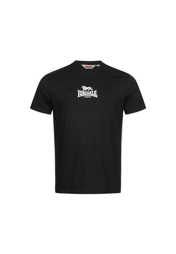 T-shirt o klasycznym kroju Lonsdale Shegra. Kolor: wielokolorowy, biały, czarny