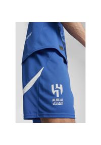 Puma - Męskie szorty Al Hilal Saudi F.C. 24/25 PUMA Blue Intense White. Kolor: biały, wielokolorowy, niebieski. Sport: piłka nożna