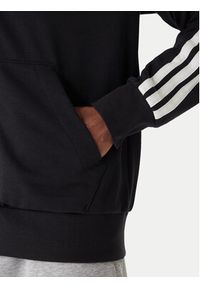Adidas - adidas Bluza Essentials 3-Stripes JD1877 Czarny Regular Fit. Kolor: czarny. Materiał: bawełna #4