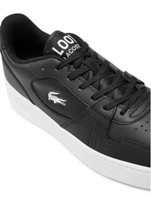 Lacoste Sneakersy 7-48SMA0018 Czarny. Kolor: czarny. Materiał: skóra