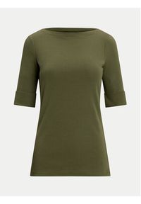 Lauren Ralph Lauren - LAUREN RALPH LAUREN Bluzka 200654963189 Zielony Slim Fit. Kolor: zielony. Materiał: bawełna #4
