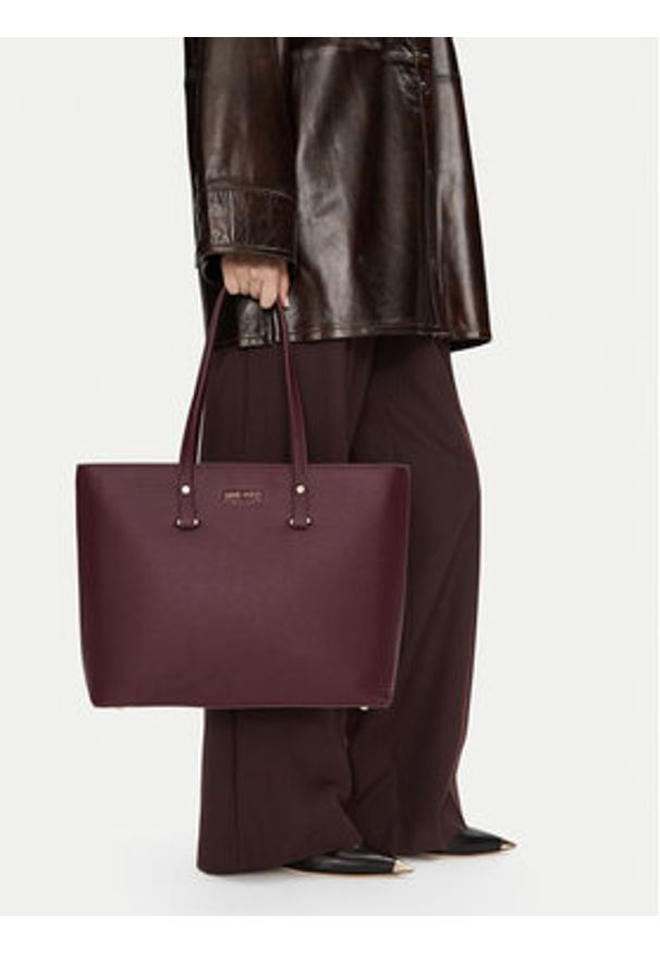 Nine West Torebka CEO-MIA-S211024-9 Bordowy. Kolor: czerwony