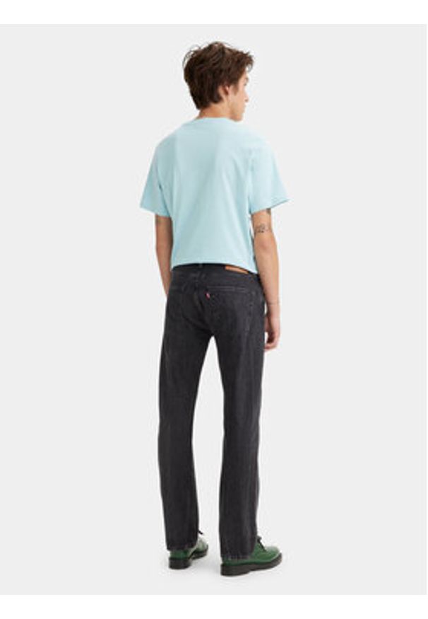 Levi's® Jeansy 501® 00501-3371 Czarny Straight Fit. Kolor: czarny
