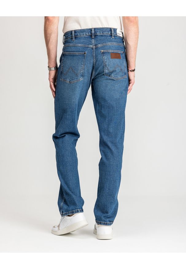Wrangler - WRANGLER MĘSKIE SPODNIE JEANSOWE FRONTIER SEEING DOUBLE 112350808 W16V018005