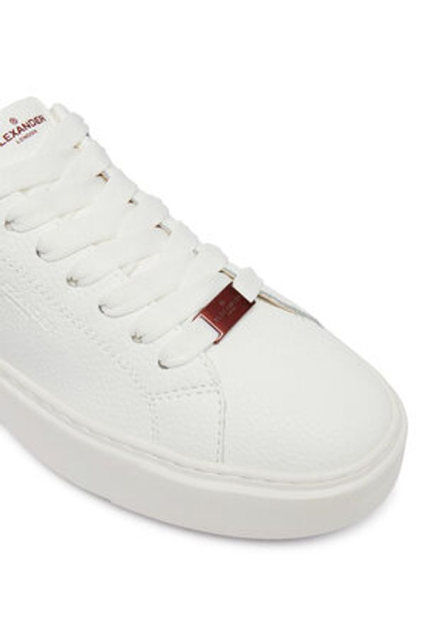 Alexander Smith Sneakersy London ALBDLHW Biały. Kolor: biały. Materiał: skóra