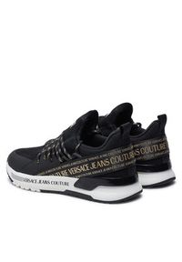 Versace Jeans Couture Sneakersy Dynamic 77VA3SA8 Czarny. Kolor: czarny. Materiał: mesh, materiał #5