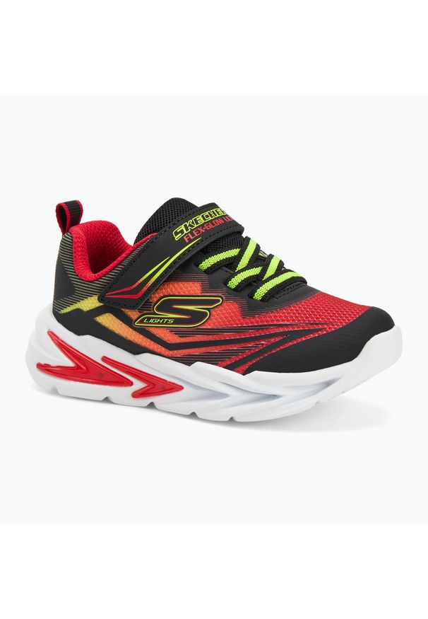 skechers - Buty dziecięce SKECHERS Flex-Glow Ultra. Kolor: czarny