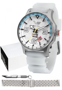 Zegarek męski Vostok Europe NH34-595A773 biały. Kolor: biały #1