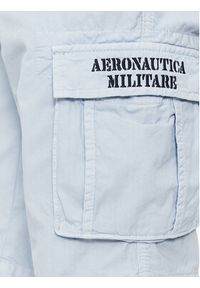 Aeronautica Militare Szorty materiałowe 241BE066CT1122 Błękitny Regular Fit. Kolor: niebieski. Materiał: bawełna