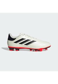 Adidas - Buty Copa Pure II Club FXG. Kolor: wielokolorowy, czarny, czerwony, biały. Materiał: syntetyk, materiał