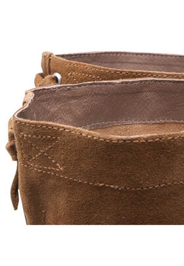 Lasocki Kozaki WYL2695-4Z Brązowy. Kolor: brązowy. Materiał: skóra, zamsz